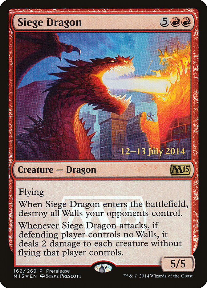 Siege Dragon [Magic 2015 Promos] | Game Haven TX