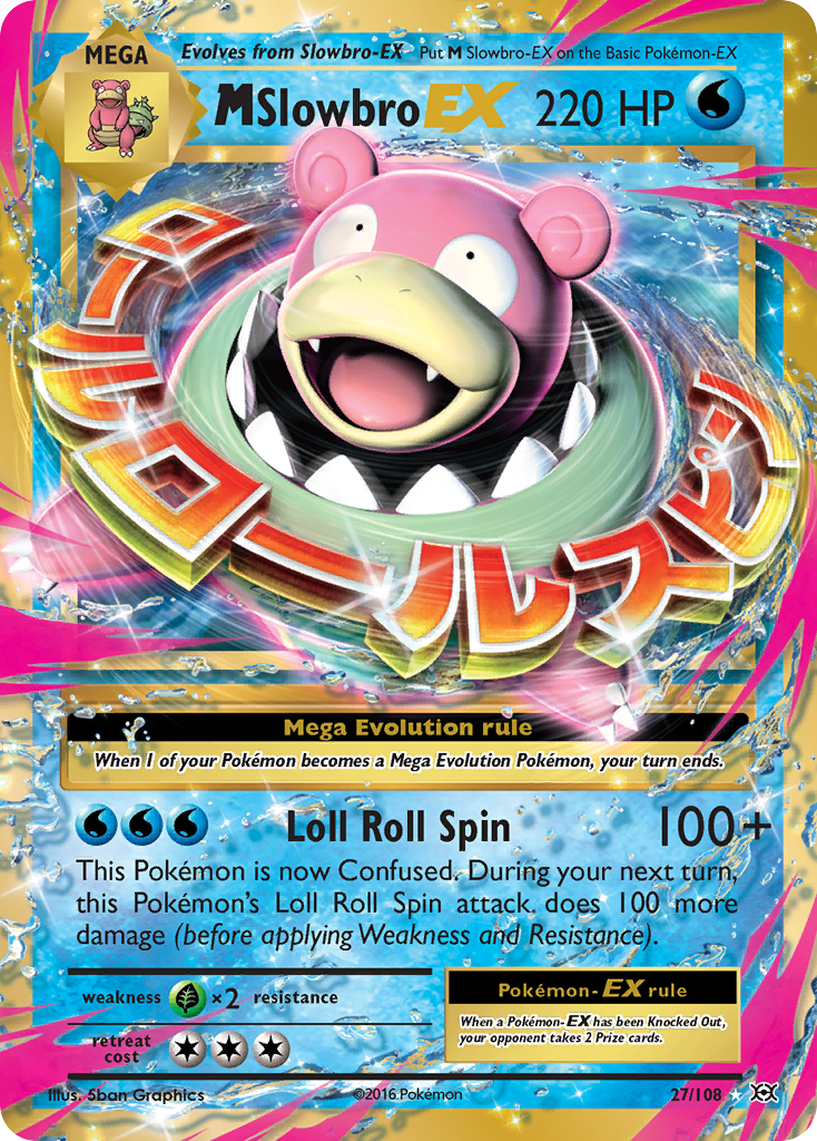 M Slowbro EX (27/108) [XY: Evolutions] | Game Haven TX