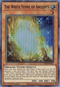 The White Stone of Ancients (Green) [LDS2-EN013] Ultra Rare | Game Haven TX