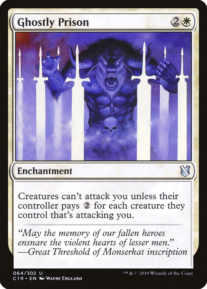 Ghostly Prison [Commander 2019] | Game Haven TX