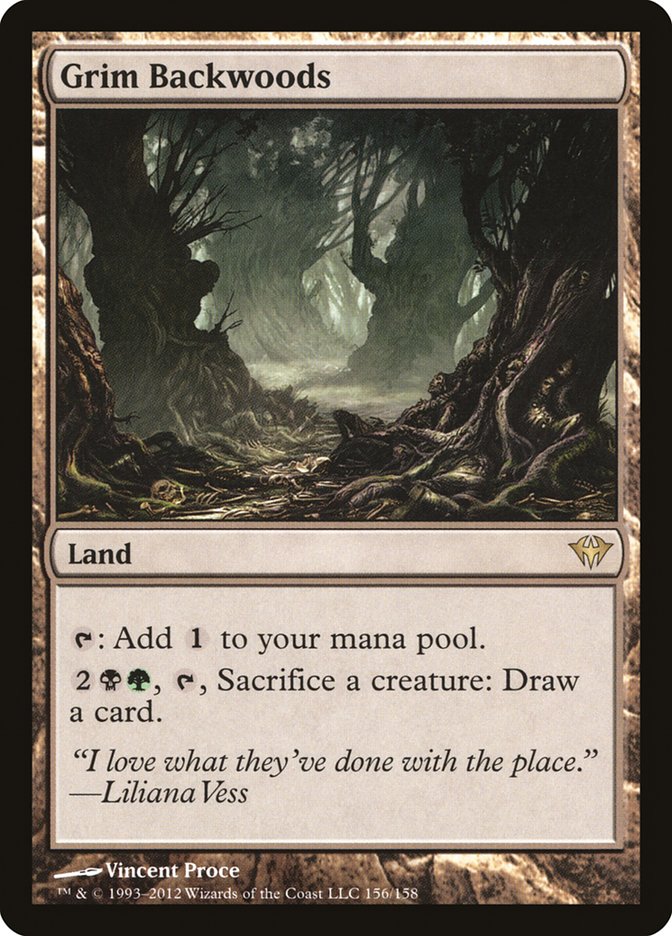 Grim Backwoods [Dark Ascension] | Game Haven TX