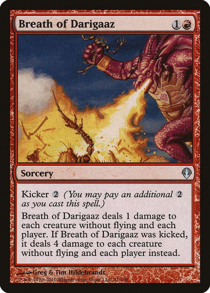 Breath of Darigaaz [Archenemy] | Game Haven TX