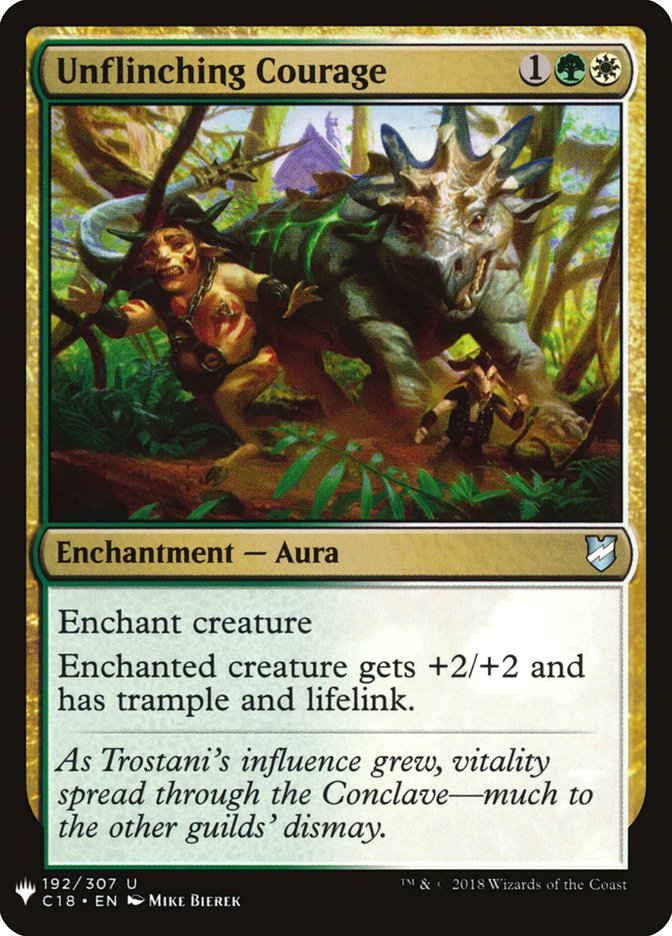 Unflinching Courage [Mystery Booster] | Game Haven TX