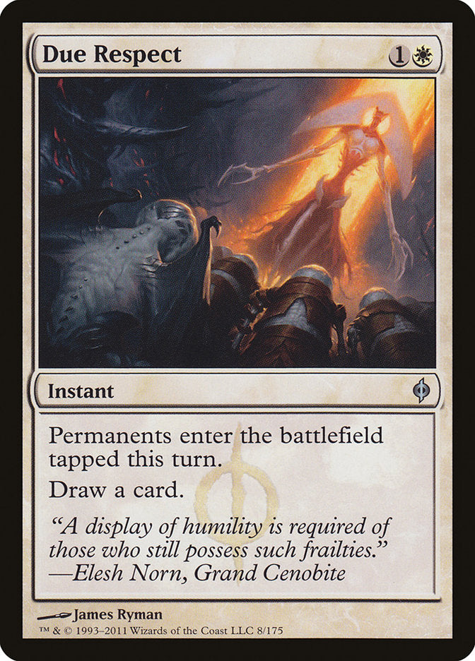 Due Respect [New Phyrexia] | Game Haven TX