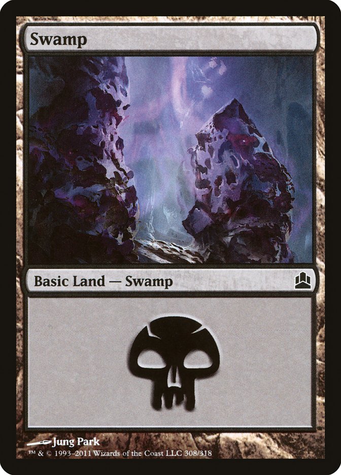 Swamp [Commander 2011] | Game Haven TX