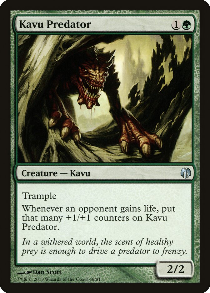Kavu Predator [Duel Decks: Heroes vs. Monsters] | Game Haven TX