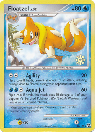 Floatzel (37/106) [Countdown Calendar Promos] | Game Haven TX