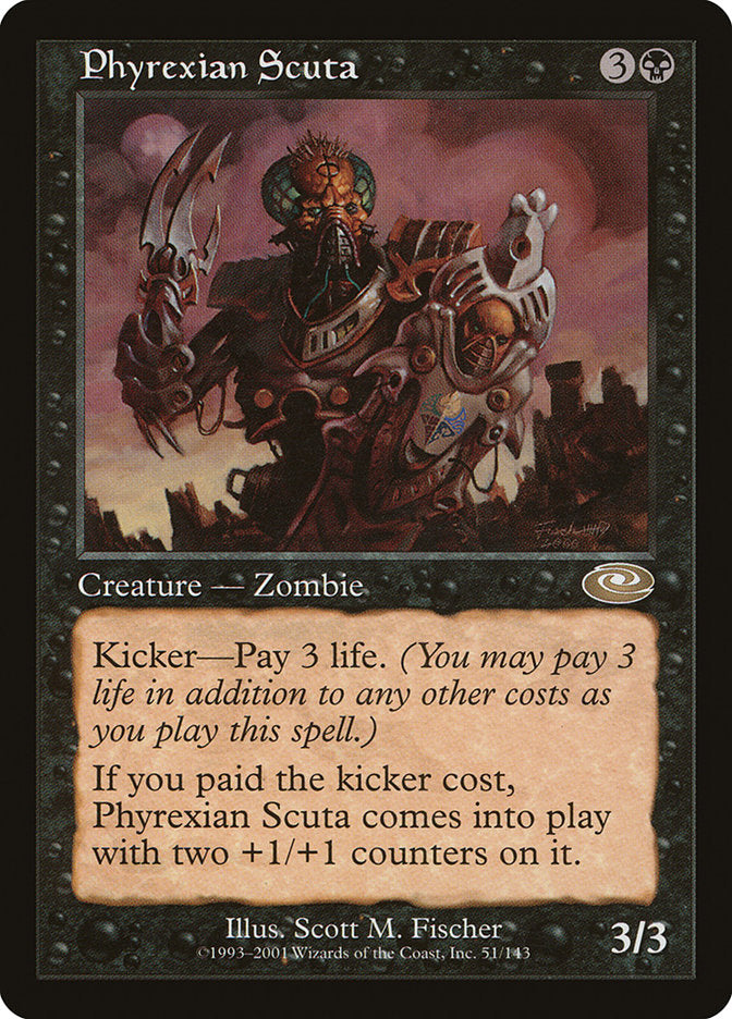 Phyrexian Scuta [Planeshift] | Game Haven TX