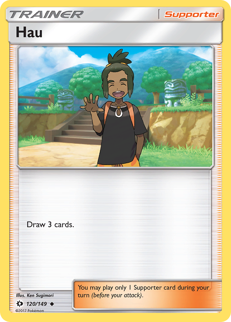 Hau (120/149) [Sun & Moon: Base Set] | Game Haven TX