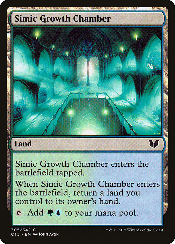 Simic Growth Chamber [Commander 2015] | Game Haven TX