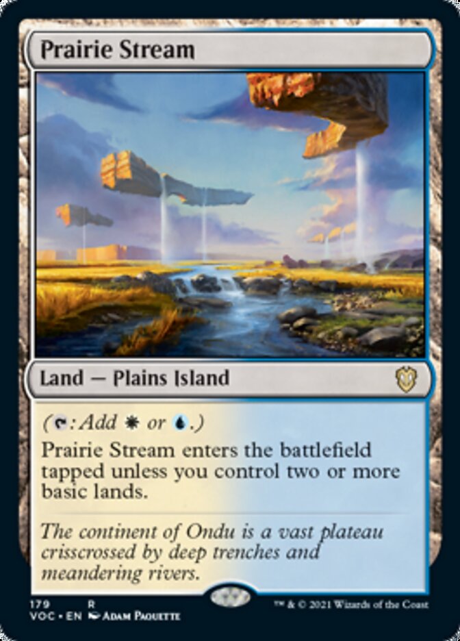 Prairie Stream [Innistrad: Crimson Vow Commander] | Game Haven TX