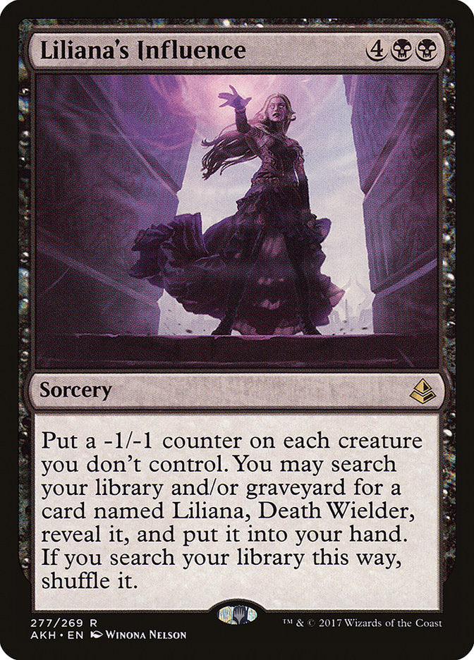 Liliana's Influence [Amonkhet] | Game Haven TX