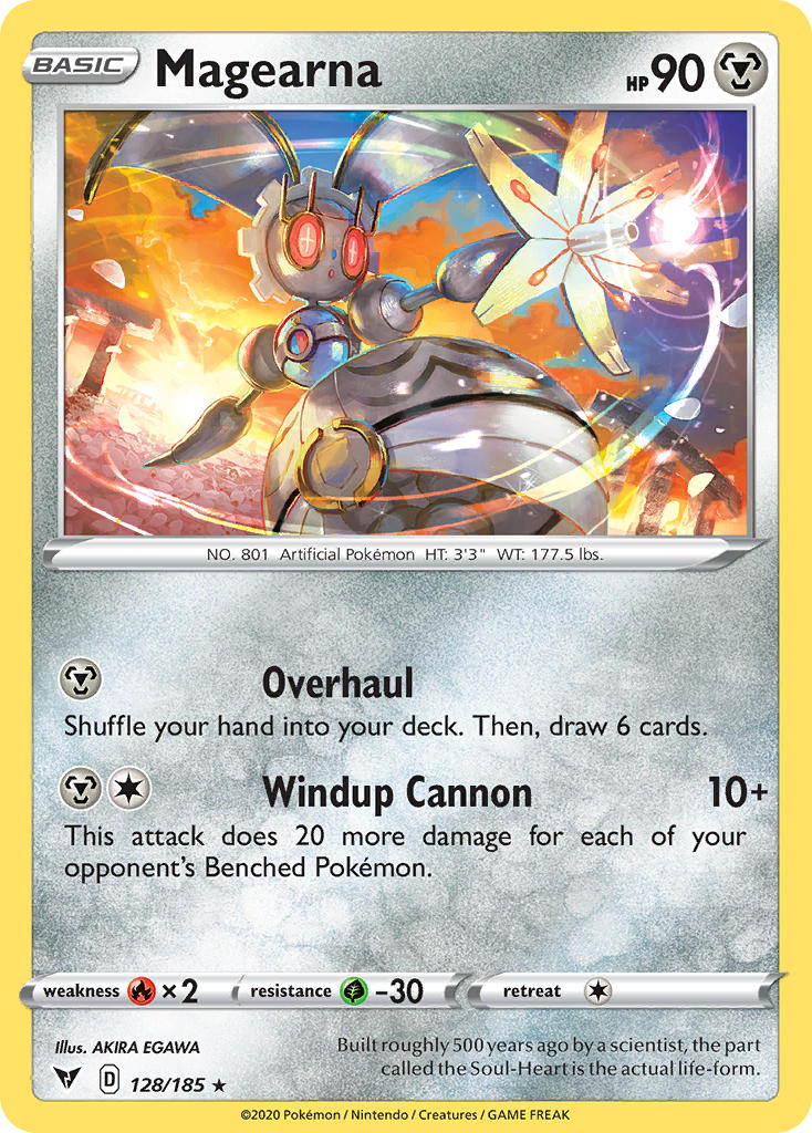 Magearna (128/185) [Sword & Shield: Vivid Voltage] | Game Haven TX
