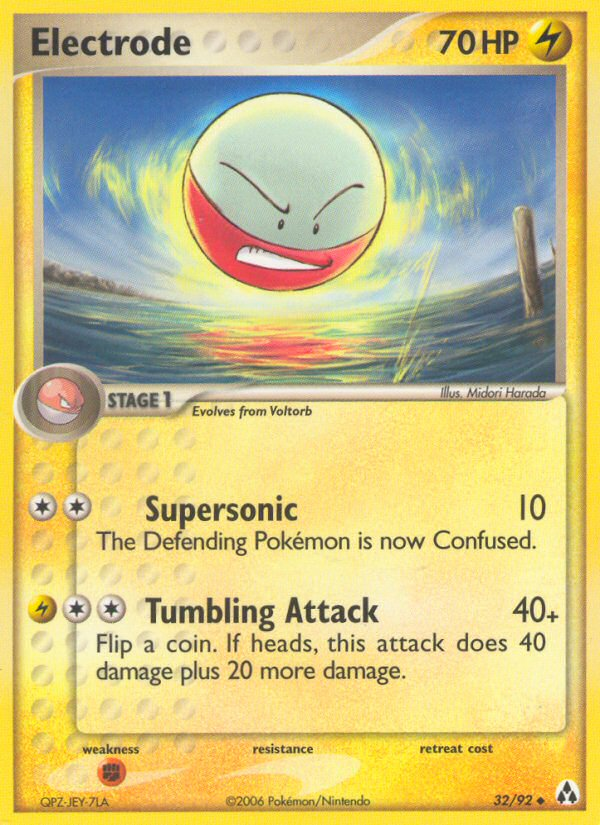 Electrode (32/92) [EX: Legend Maker] | Game Haven TX
