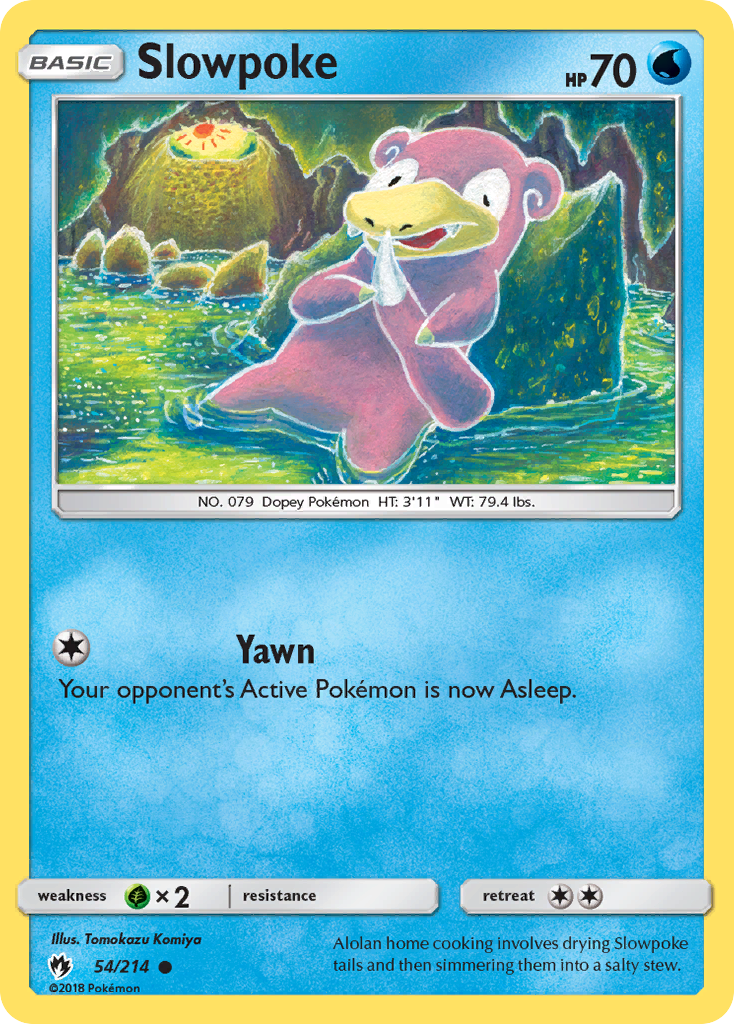 Slowpoke (54/214) [Sun & Moon: Lost Thunder] | Game Haven TX