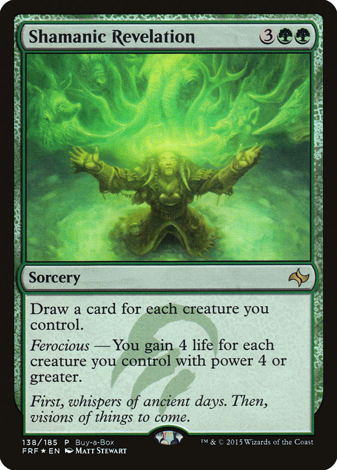 Shamanic Revelation [Fate Reforged Promos] | Game Haven TX