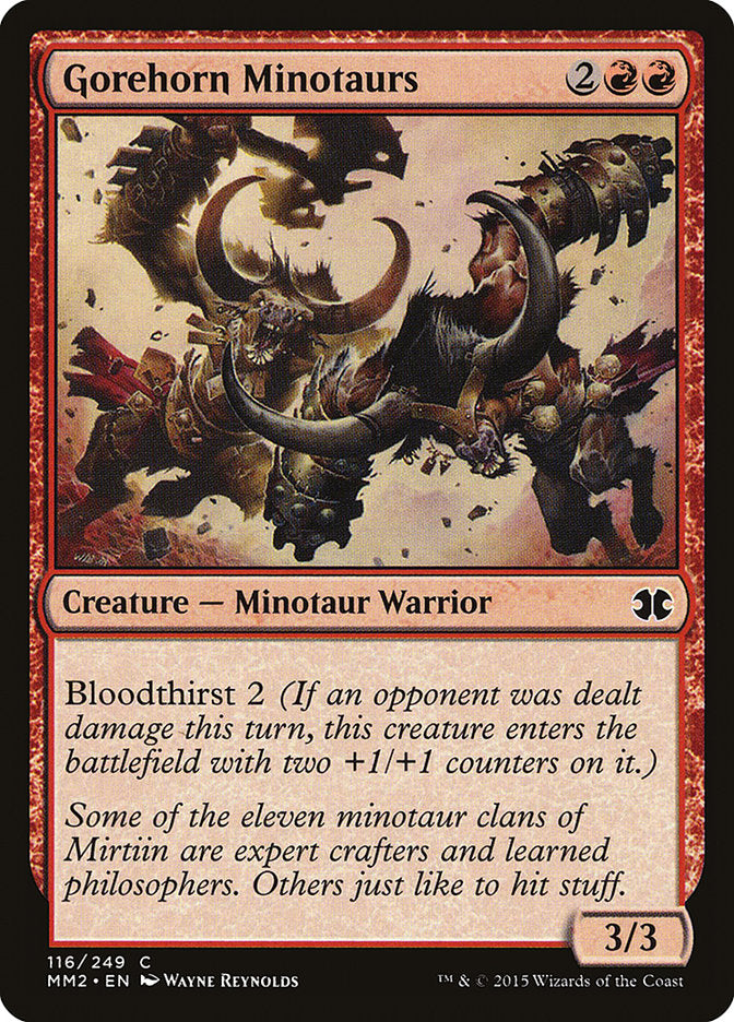 Gorehorn Minotaurs [Modern Masters 2015] | Game Haven TX