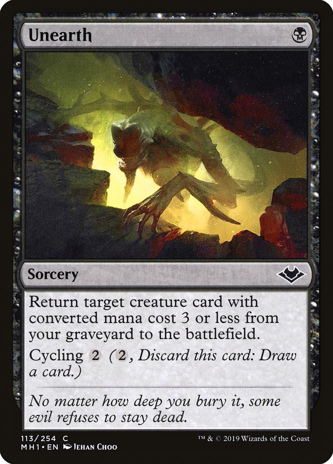 Unearth [Modern Horizons] | Game Haven TX