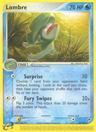 Lombre (46/100) [EX: Sandstorm] | Game Haven TX