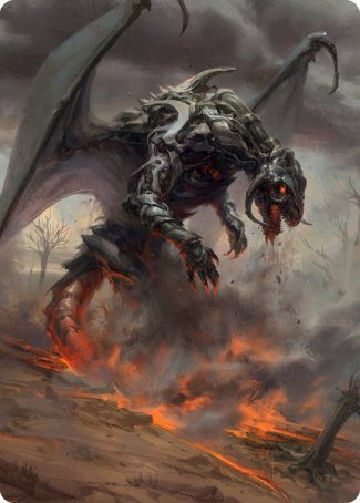 Scion of Draco Art Card [Modern Horizons 2 Art Series] | Game Haven TX