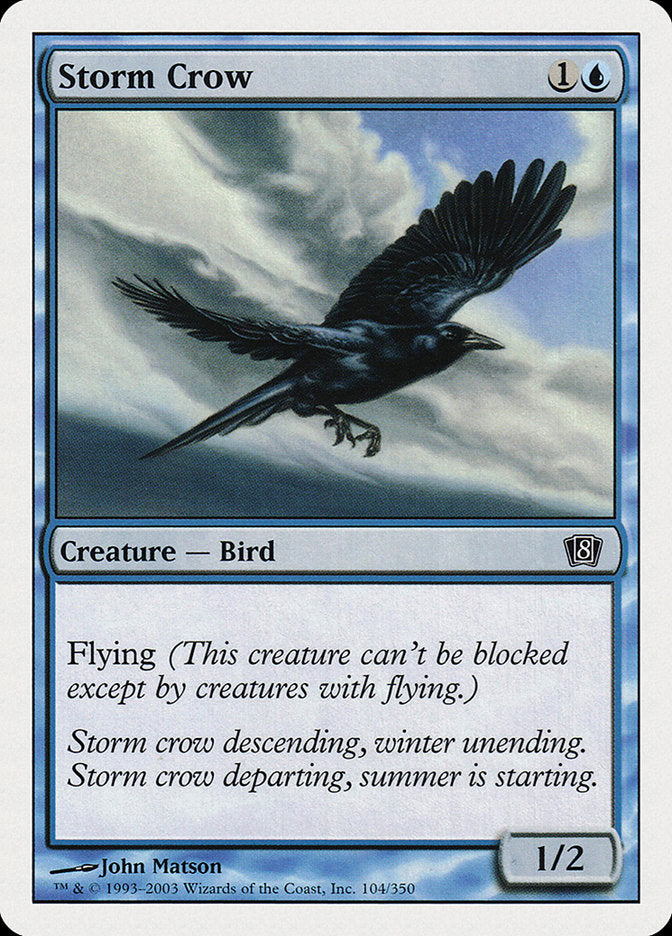 Storm Crow [Eighth Edition] | Game Haven TX