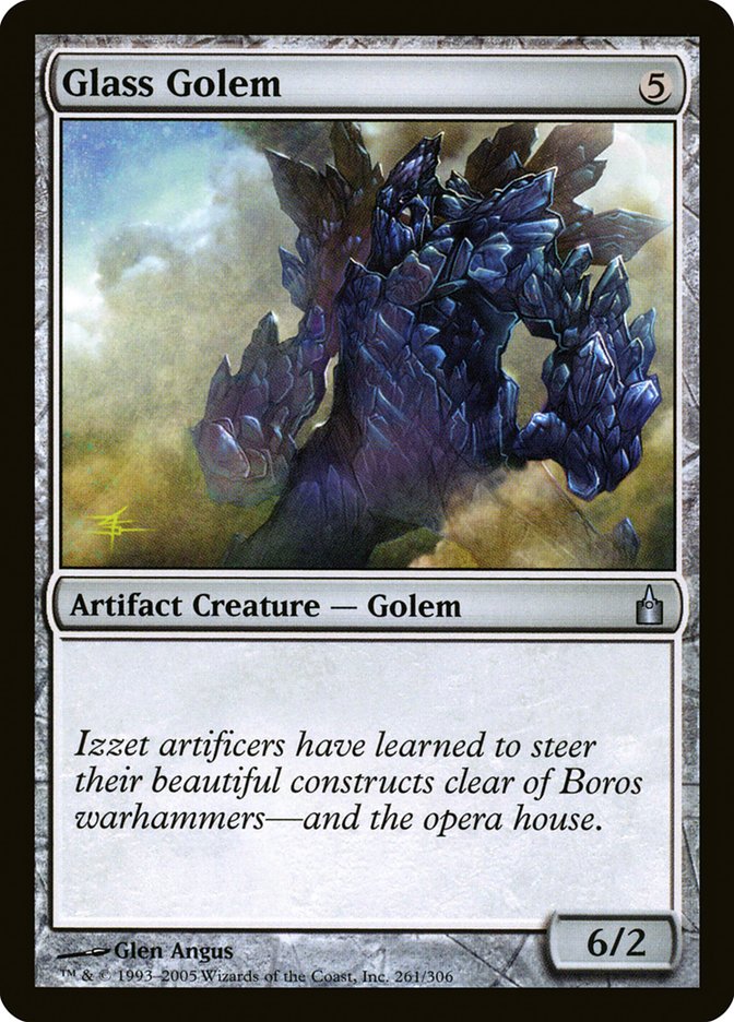 Glass Golem [Ravnica: City of Guilds] | Game Haven TX
