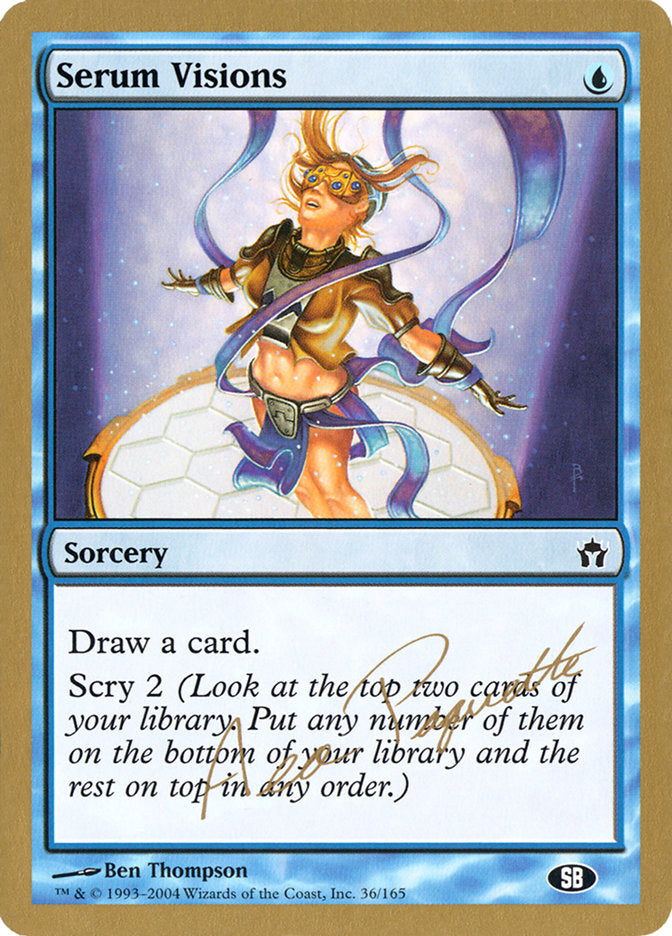 Serum Visions (Aeo Paquette) (SB) [World Championship Decks 2004] | Game Haven TX