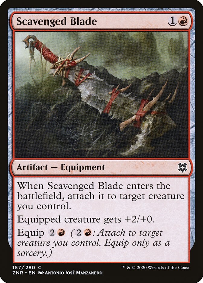 Scavenged Blade [Zendikar Rising] | Game Haven TX