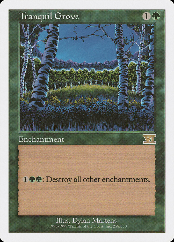 Tranquil Grove [Classic Sixth Edition] | Game Haven TX