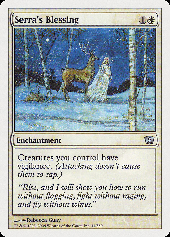 Serra's Blessing [Ninth Edition] | Game Haven TX
