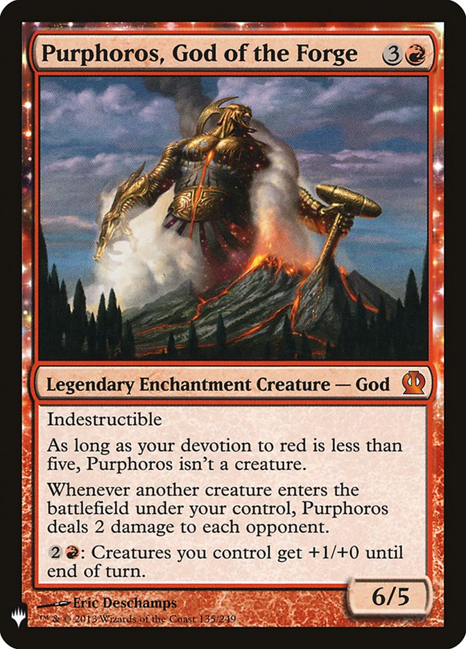Purphoros, God of the Forge [Mystery Booster] | Game Haven TX