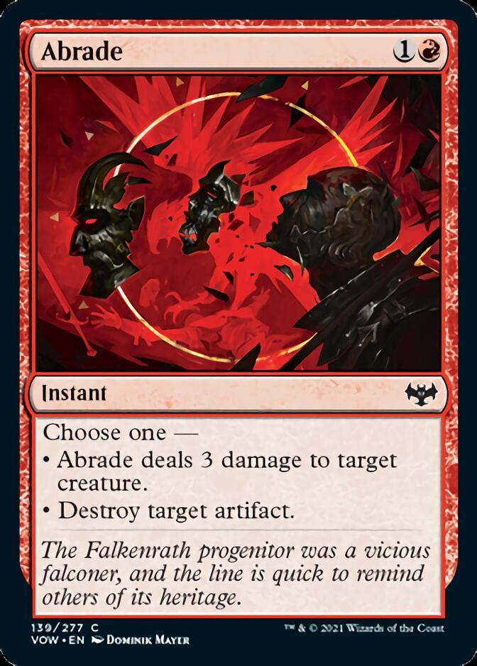 Abrade [Innistrad: Crimson Vow] | Game Haven TX