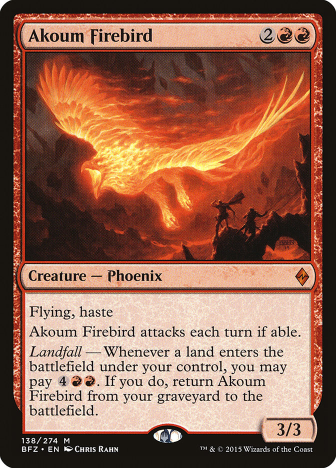 Akoum Firebird [Battle for Zendikar] | Game Haven TX
