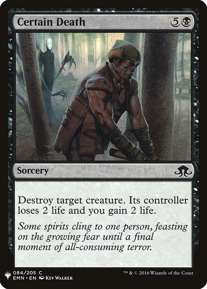Certain Death [Mystery Booster] | Game Haven TX