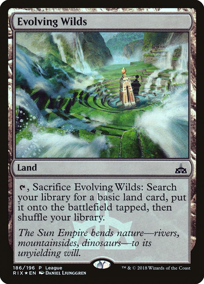 Evolving Wilds [Rivals of Ixalan Promos] | Game Haven TX