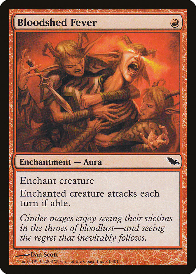 Bloodshed Fever [Shadowmoor] | Game Haven TX