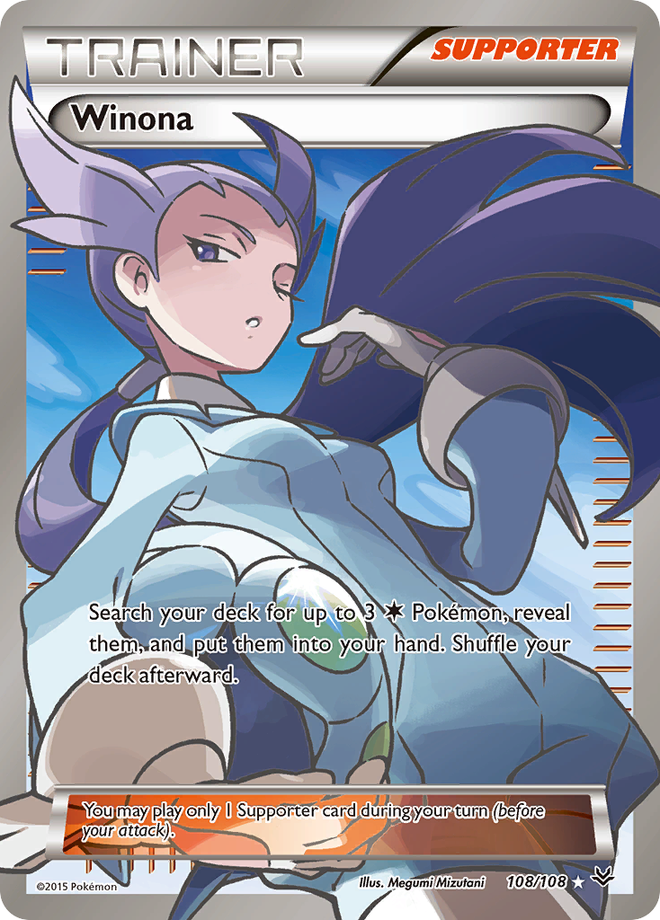 Winona (108/108) [XY: Roaring Skies] | Game Haven TX