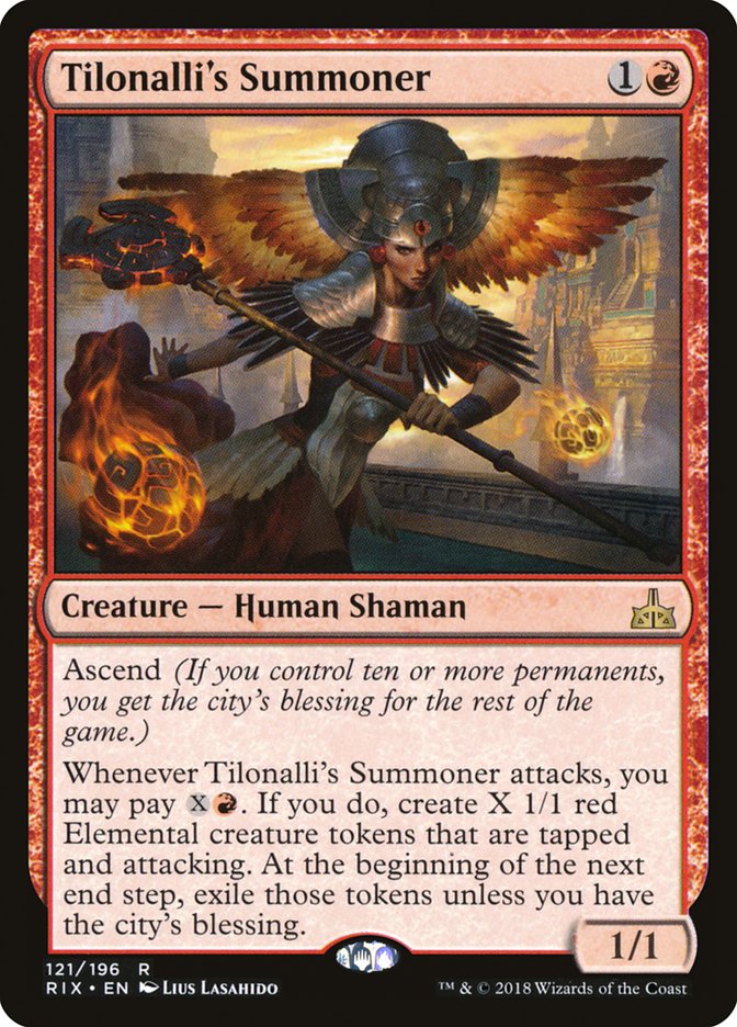Tilonalli's Summoner [Rivals of Ixalan] | Game Haven TX