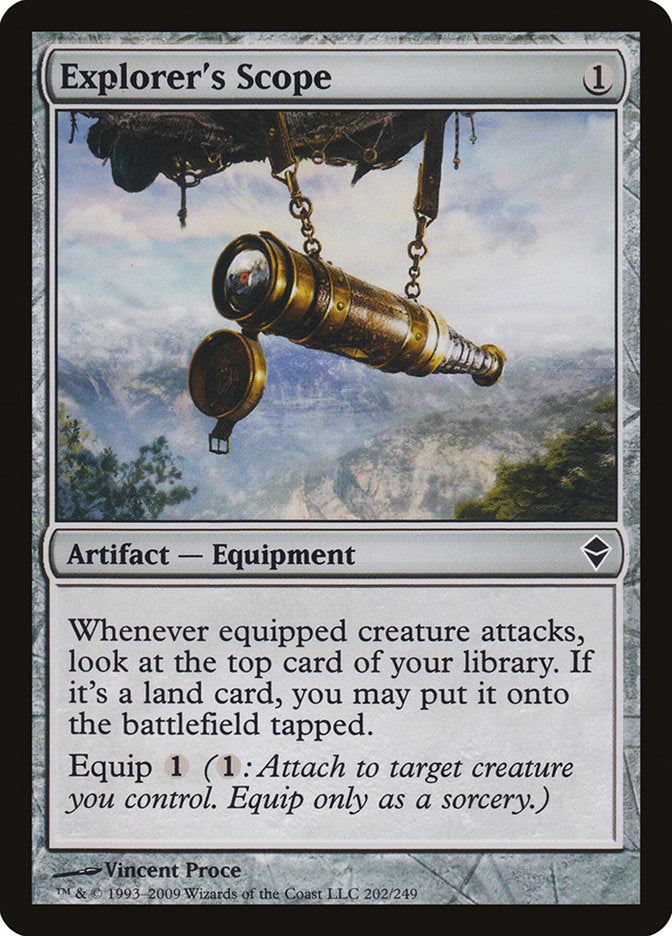 Explorer's Scope [Zendikar] | Game Haven TX