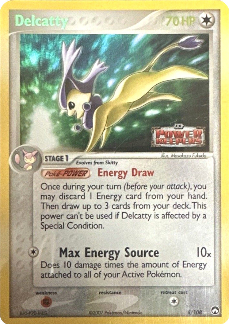 Delcatty (8/108) (Stamped) [EX: Power Keepers] | Game Haven TX