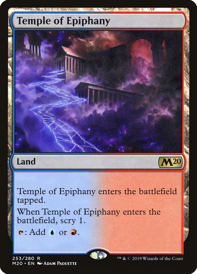 Temple of Epiphany [Core Set 2020] | Game Haven TX