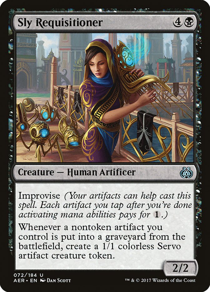 Sly Requisitioner [Aether Revolt] | Game Haven TX
