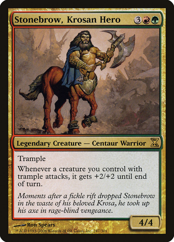 Stonebrow, Krosan Hero [Time Spiral] | Game Haven TX
