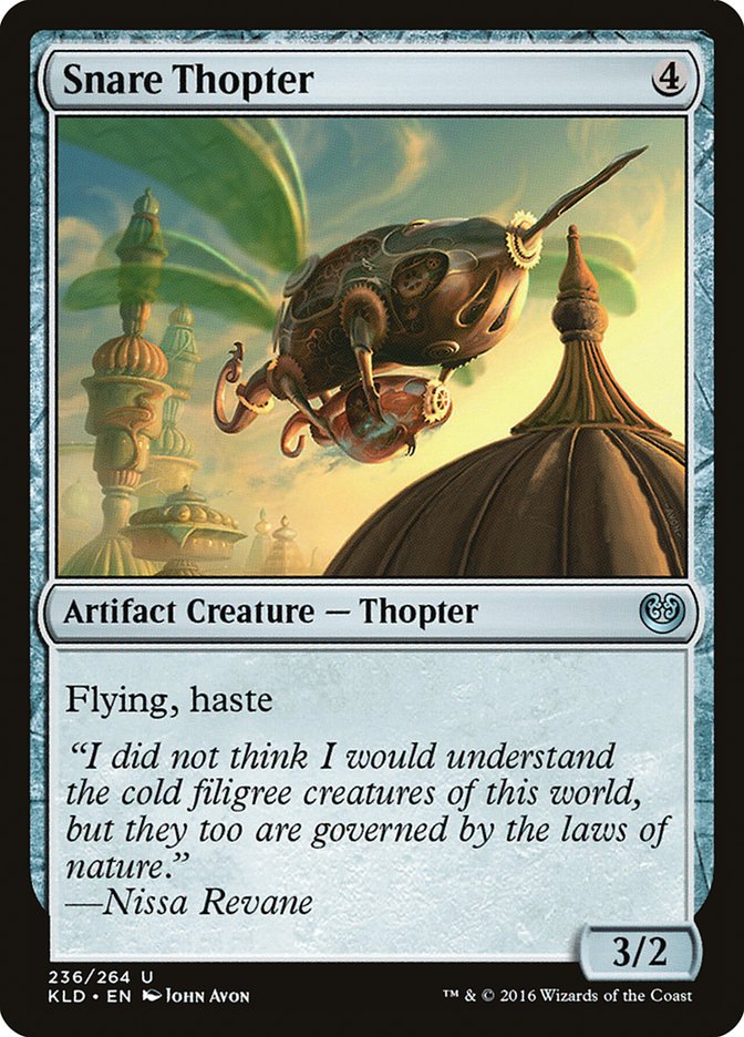 Snare Thopter [Kaladesh] | Game Haven TX