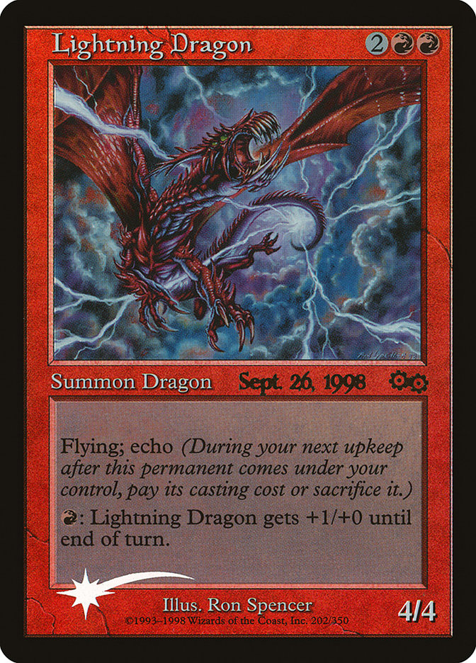 Lightning Dragon [Prerelease Events] | Game Haven TX