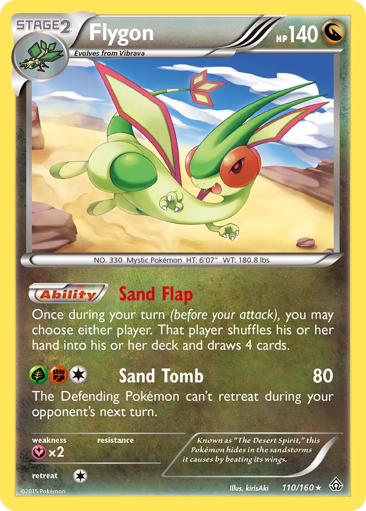 Flygon (110/160) (Cosmos Holo) (Blister Exclusive) [XY: Primal Clash] | Game Haven TX