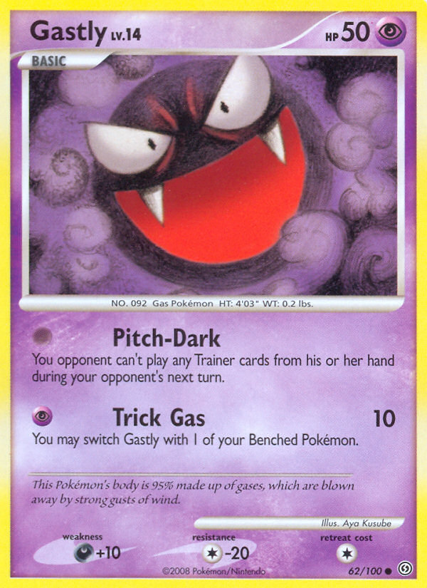 Gastly (62/100) [Diamond & Pearl: Stormfront] | Game Haven TX
