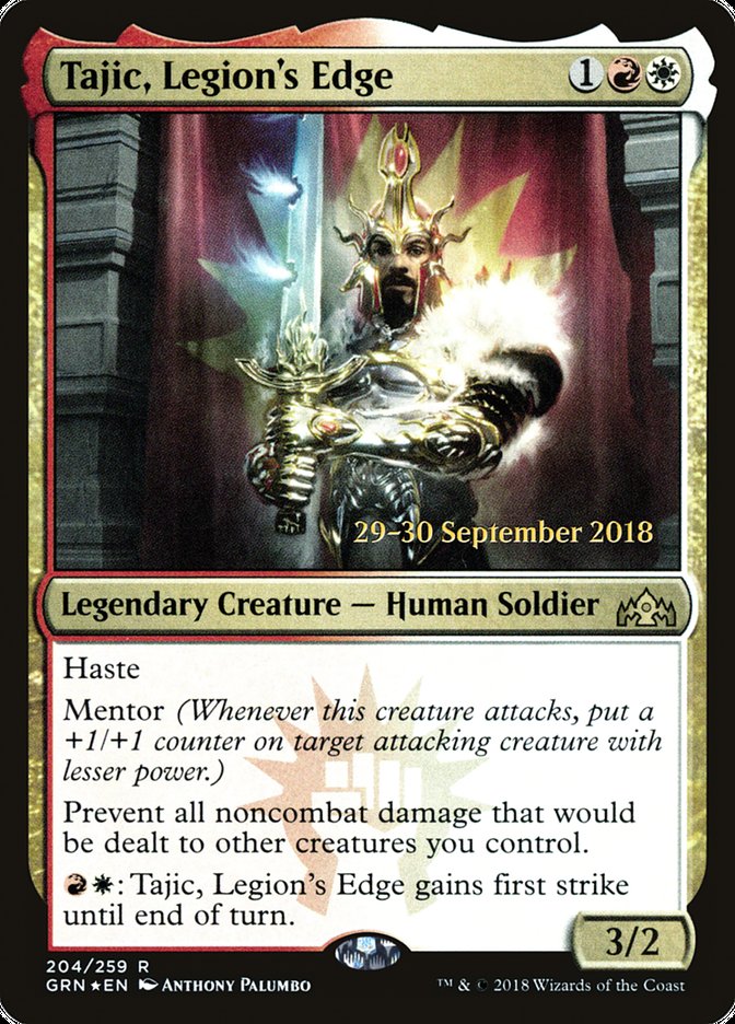 Tajic, Legion's Edge [Guilds of Ravnica Promos] | Game Haven TX