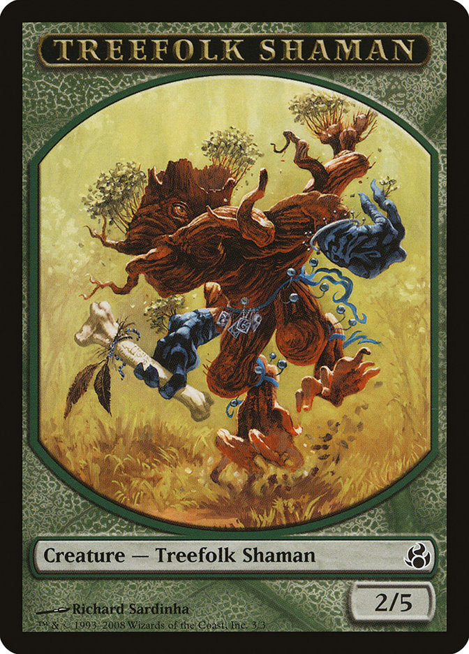 Treefolk Shaman [Morningtide Tokens] | Game Haven TX