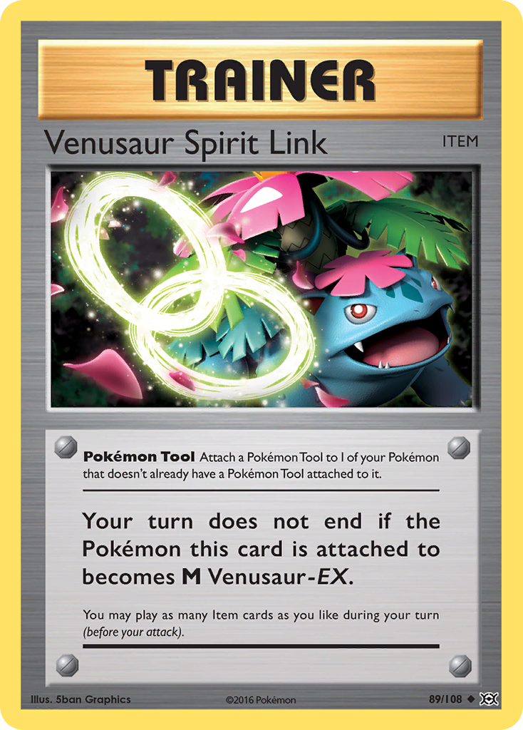 Venusaur Spirit Link (89/108) [XY: Evolutions] | Game Haven TX